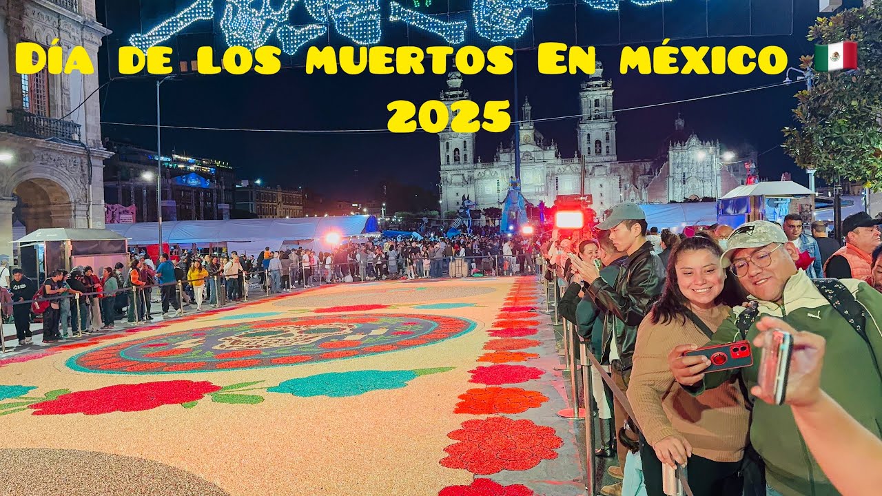 El Zócalo se viste para la fiesta más grande de México💀🇲🇽#mexico#día de los muertos💀2025#cdmx