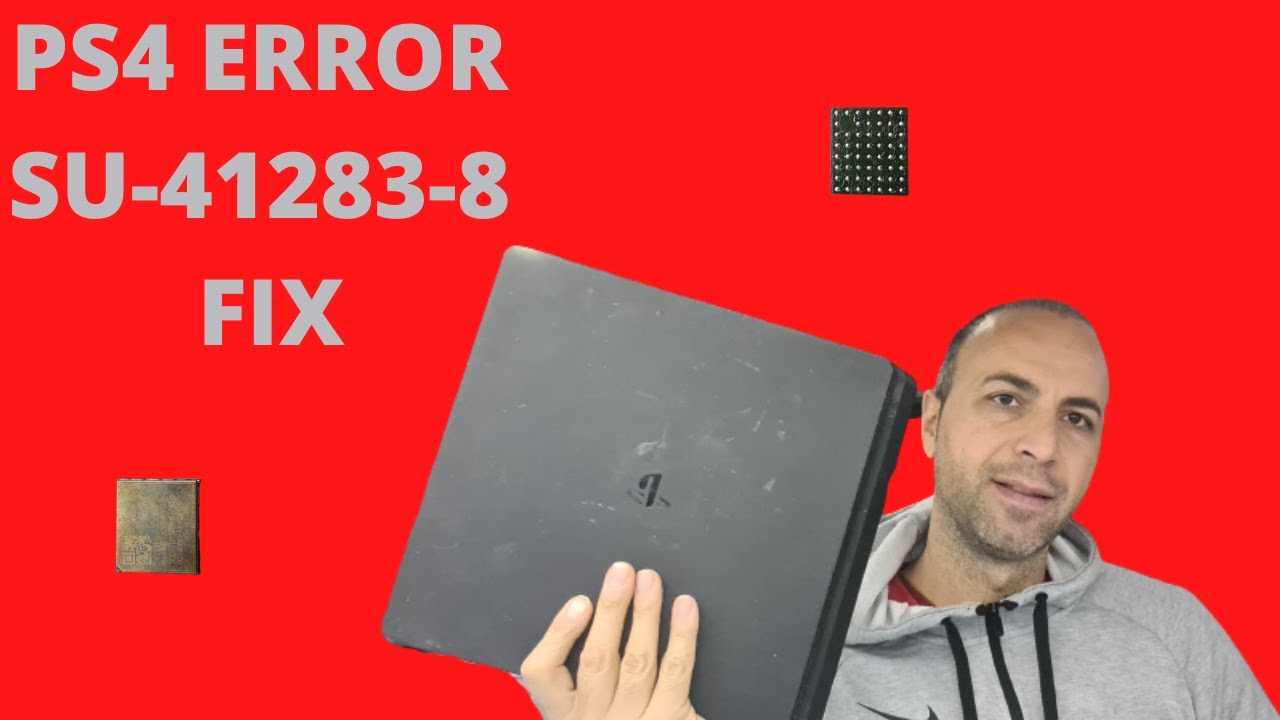 Reparacion Ps4 no Reconoce Mandos. Ps4 Error SU-41283-8