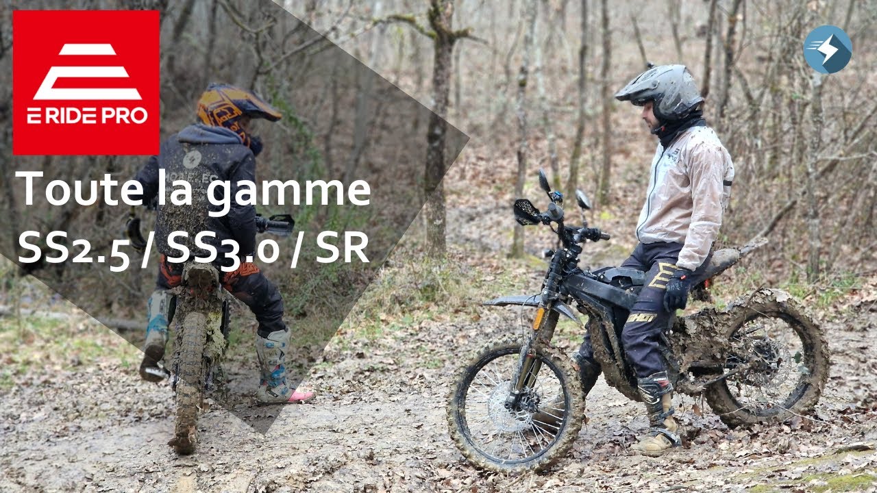 E RIDE PRO : toute la gamme de motos éléctriques à retrouver dans vos magasins Mob'Elec