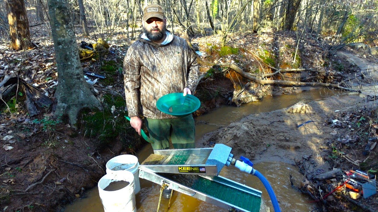 Sample Panning and Prospecting | NC Gold Mine