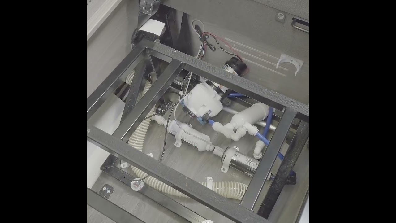 Adjusting the pressure switch on a Flojet Water Pump #motorhomes #caravans #campwrvans