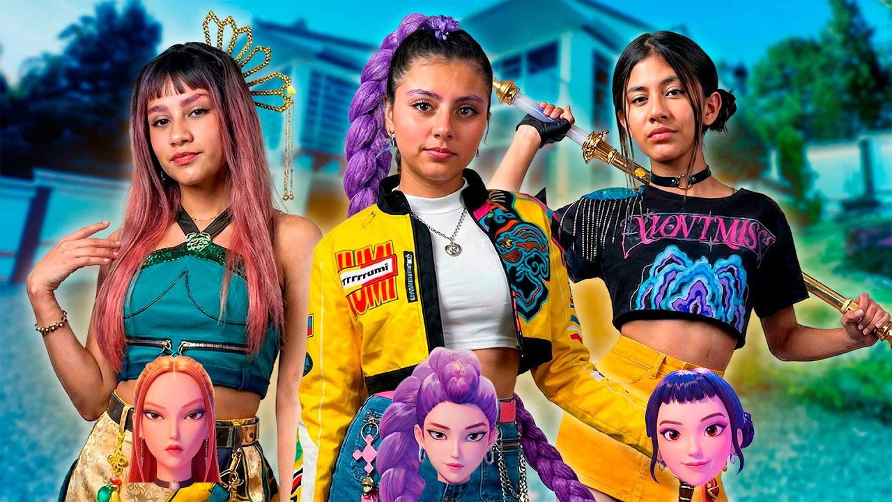 CONVIERTO A LAS NIÑAS DEL TEAM EN GUERRERAS DEL KPOP!!