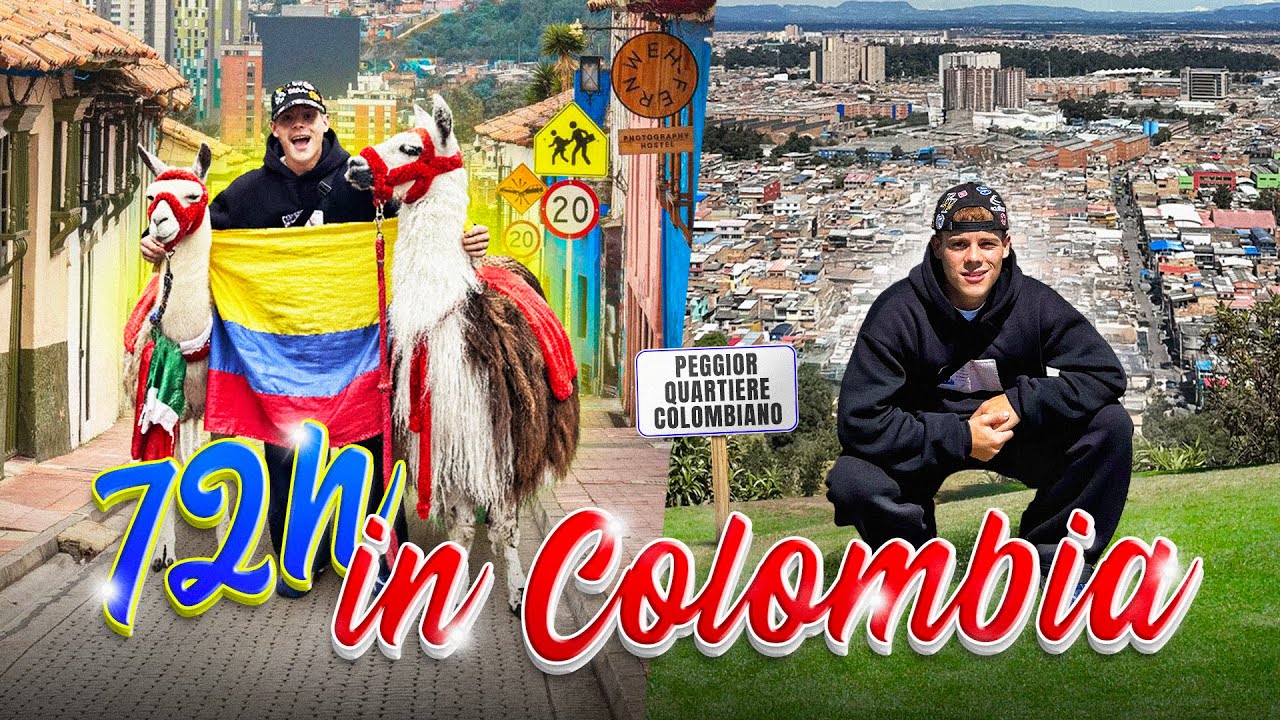Tour dentro i PEGGIORI QUARTIERI di BOGOT&Aacute;! - 72h in Colombia 🇨🇴