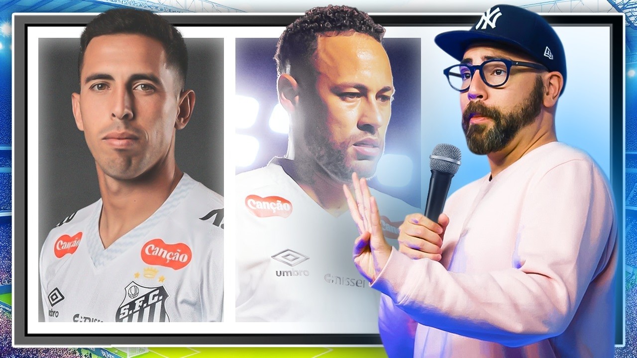 NEYMAR 2026 = ROMÁRIO 2002? | TÁTICA do SANTOS com 3 ZAGUEIROS