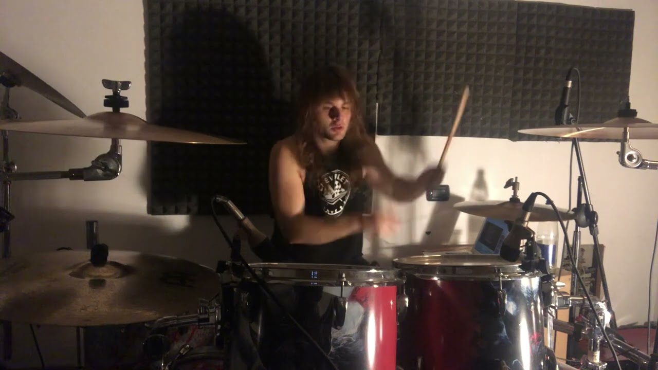 NO CHANCE IN HEAVEN - Fabio Alessandrini Drum Play Through.