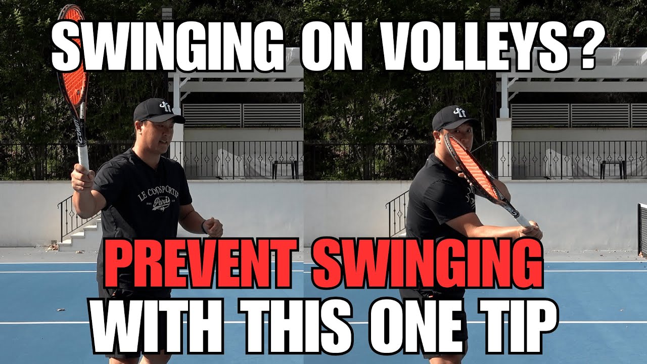 Swinging on your forehand volleys? Fix it now with this one tip!