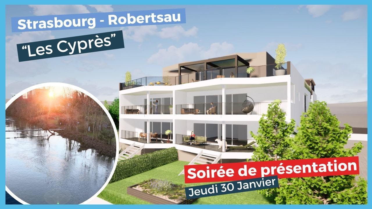 📍Résidence Les Cyprès à la Roberstau 🎉 SAVE THE DATE : Afterwork le 30 Janvier