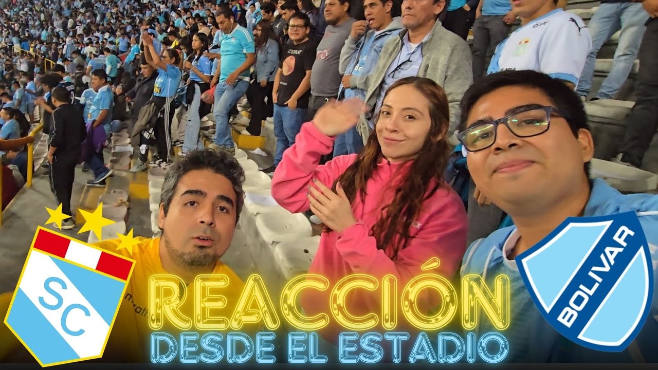Triunfo agónico | Sporting Cristal 2 - 1 Bolívar | Desde la tribuna | Haferch | Copa Libertadores