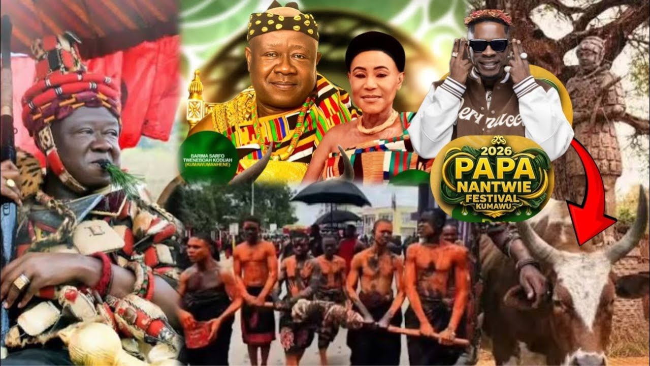🔴 LIVE: Shatta Wale and his team pulls massive crowd at Kumawu Papa Nantwie Festival