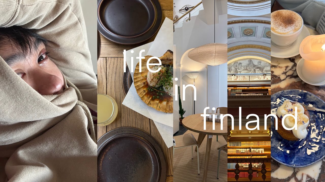 life in finland | a day in helsinki, calm & productive days, going out