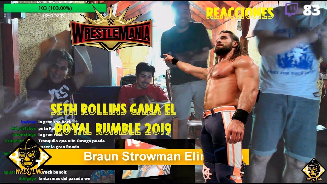 Mejores Momentos/Highlights 30 Men Royal Rumble Match 2019 (React/Reacción)