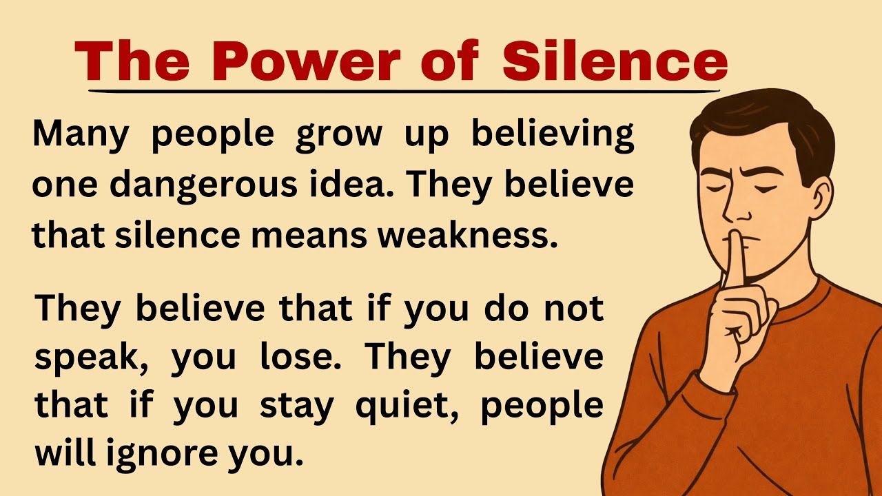 The Power of Silence || Learn English Through Story || Improve Your English || Graded Reader