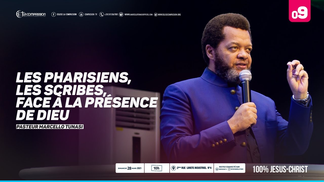 Les Pharisiens, les Scribes, face à la Présence de Dieu. Past  MARCELLO TUNASI du 28 mars 2021