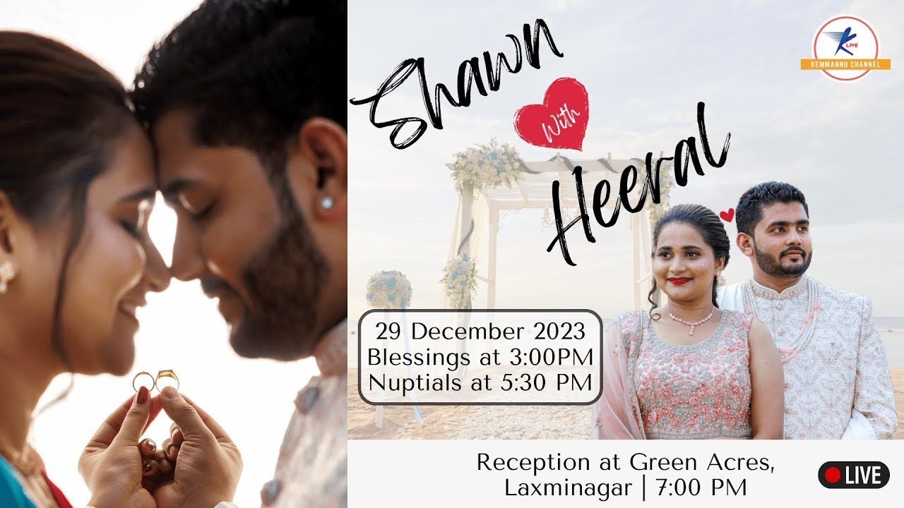 Nuptials of Shawn and Heeral || Milagres Cathedral, Kallianpur, Udupi || Kemmannu Channel