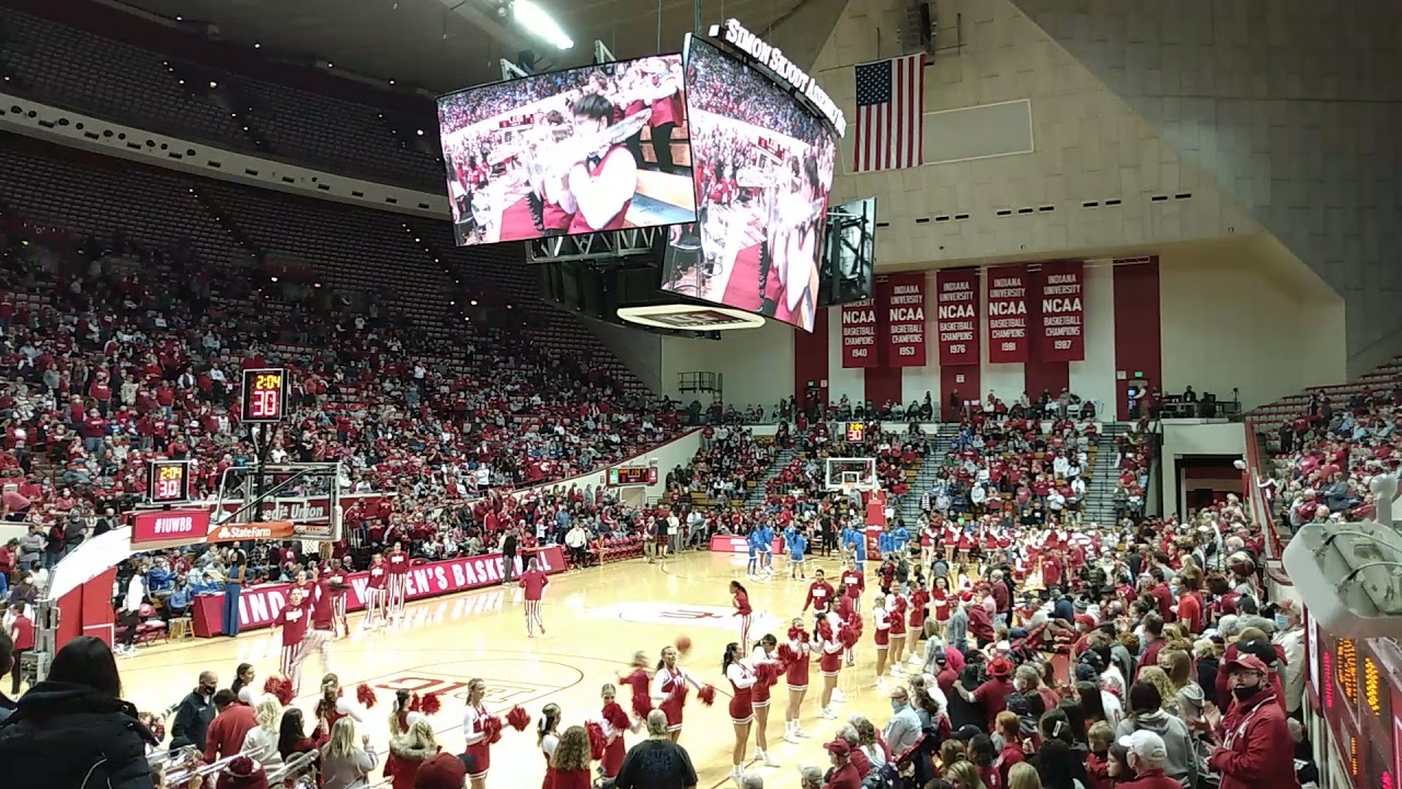IU pep band warm ups