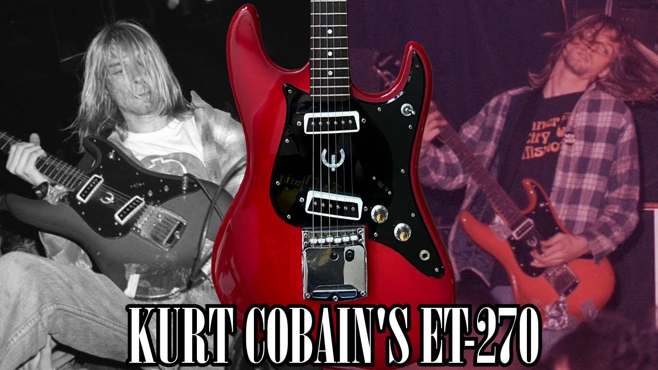 History of Kurt Cobain's Epiphone ET 270 | Nirvana Guitar History Episode 2