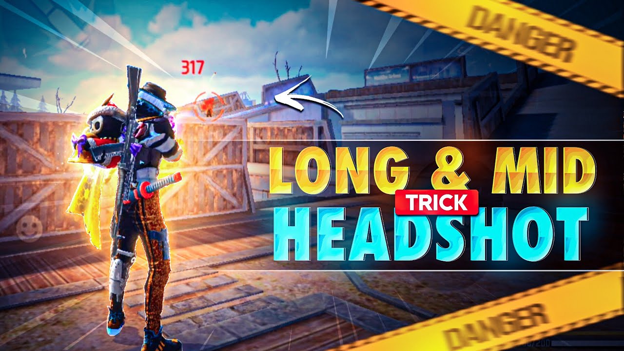 Top 5 Long & Mid Range Headshot Tips 🔥 | Long Range Headshot Trick ||