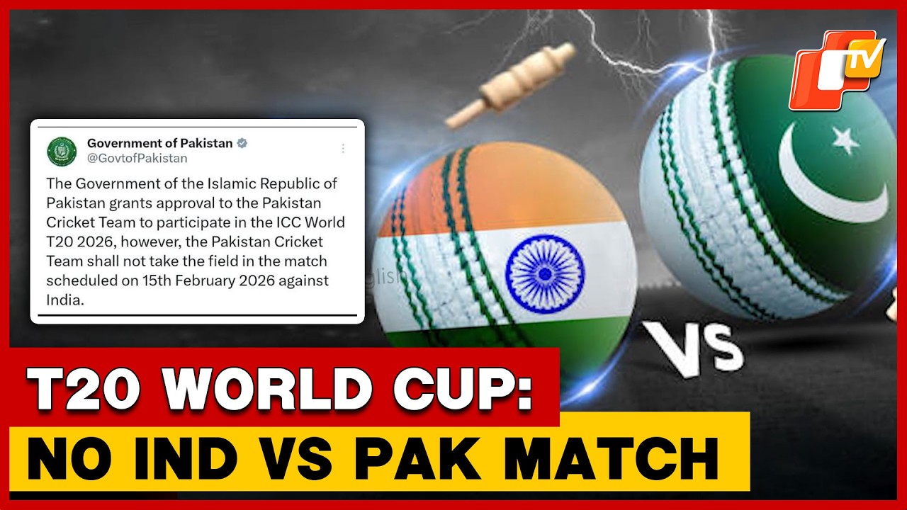 Massive Twist In ICC T20 World Cup 2026 As Pakistan Refuses To Play Against India | OTV