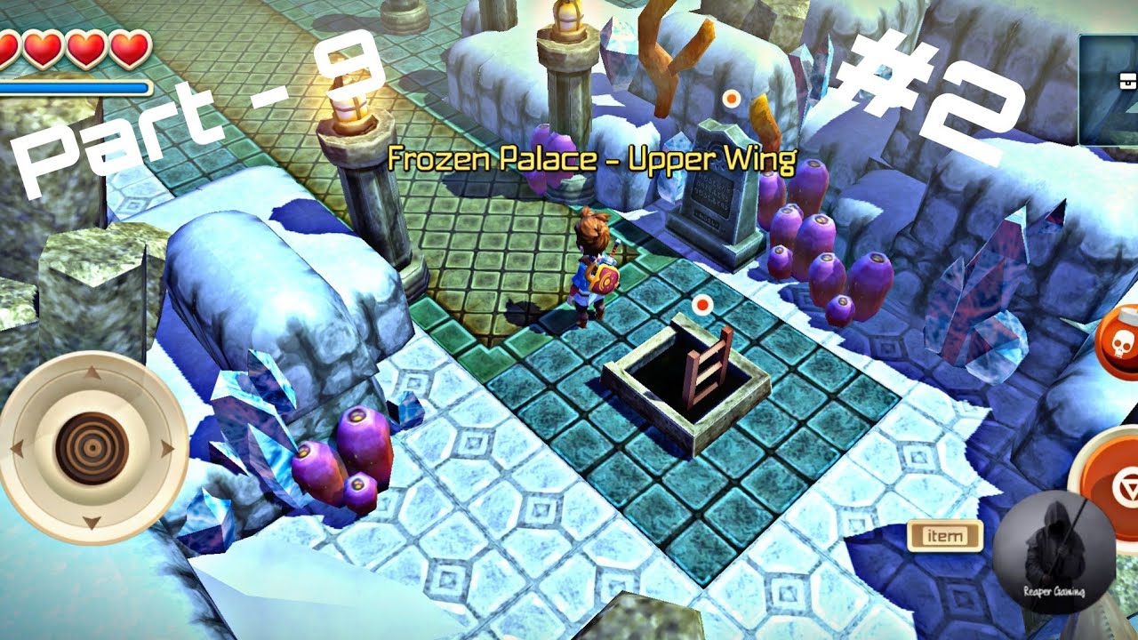 Frozen Palace - Upper Wing || Part - 9 (#2) || Oceanhorn: Monster of Uncharted Seas || Walkthrough