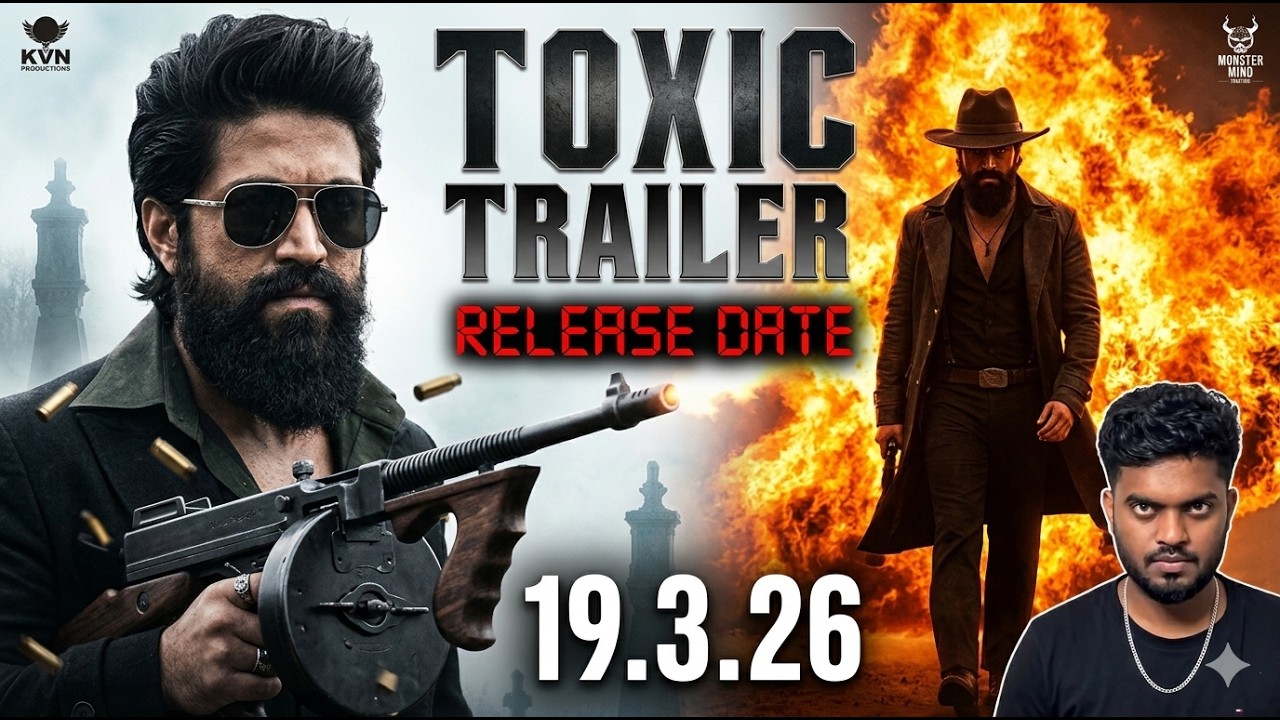 Toxic Trailer Date | Toxic | Rocking Star Yash | Name is madhu