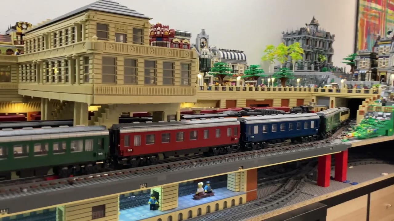 Neuigkeiten und neue Waggons auf der Zugstrecke, Dietmar´s Brick-World (305)