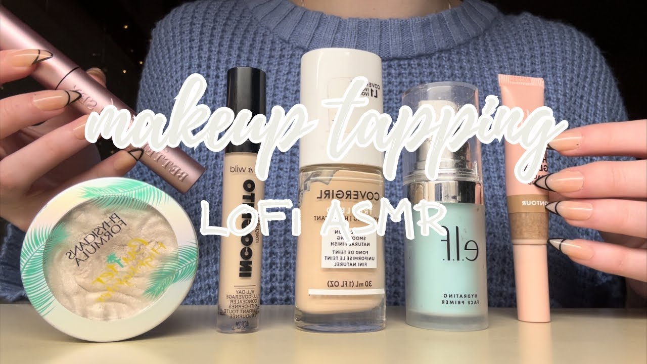 ASMR Tapping on Makeup Products (Lofi ASMR) - No Talking 😴💄💕