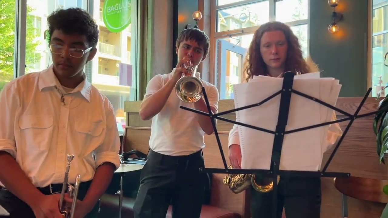 Mountlake Terrace High School Jazz II Combo  |  Baguus Little Asia Restaurant - August 5, 2022