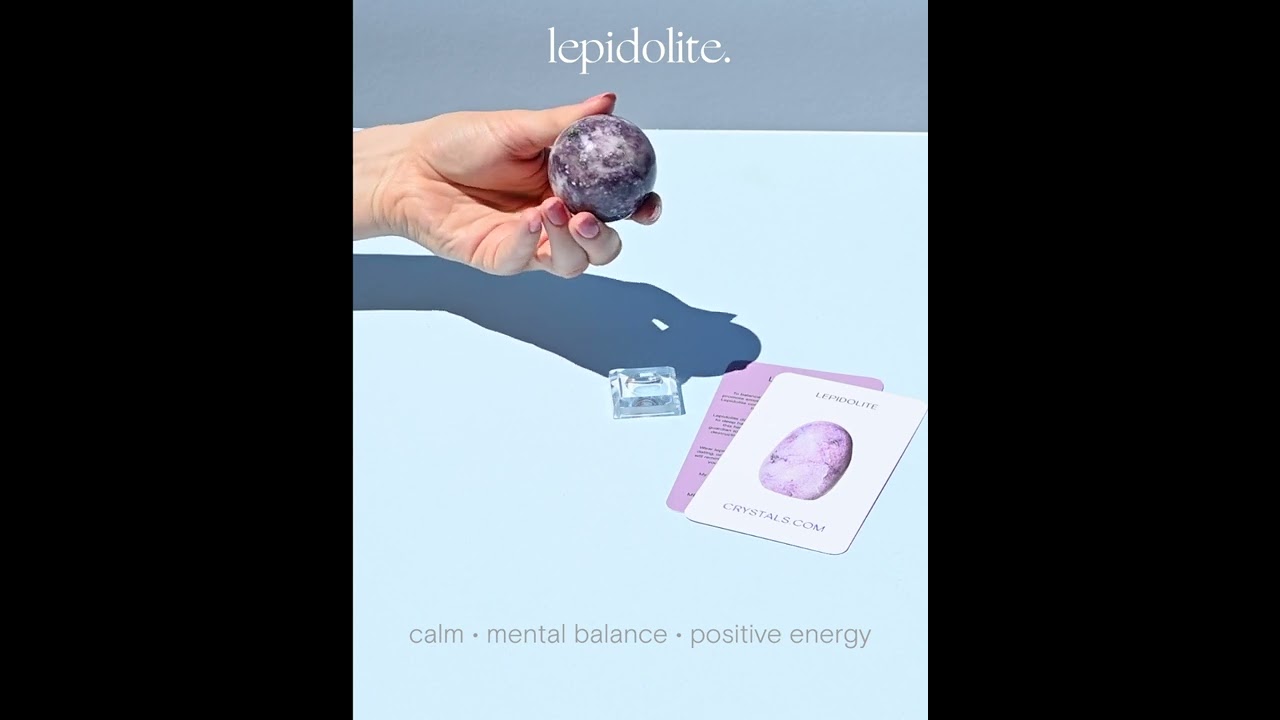 LEPIDOLITE CRYSTAL FOR ANXIETY