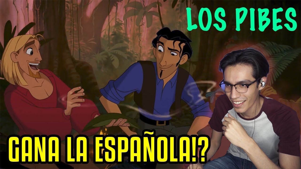 Reacción a UNA SENDA ABRIRÉ | doblaje latino vs castellano | EL DORADO