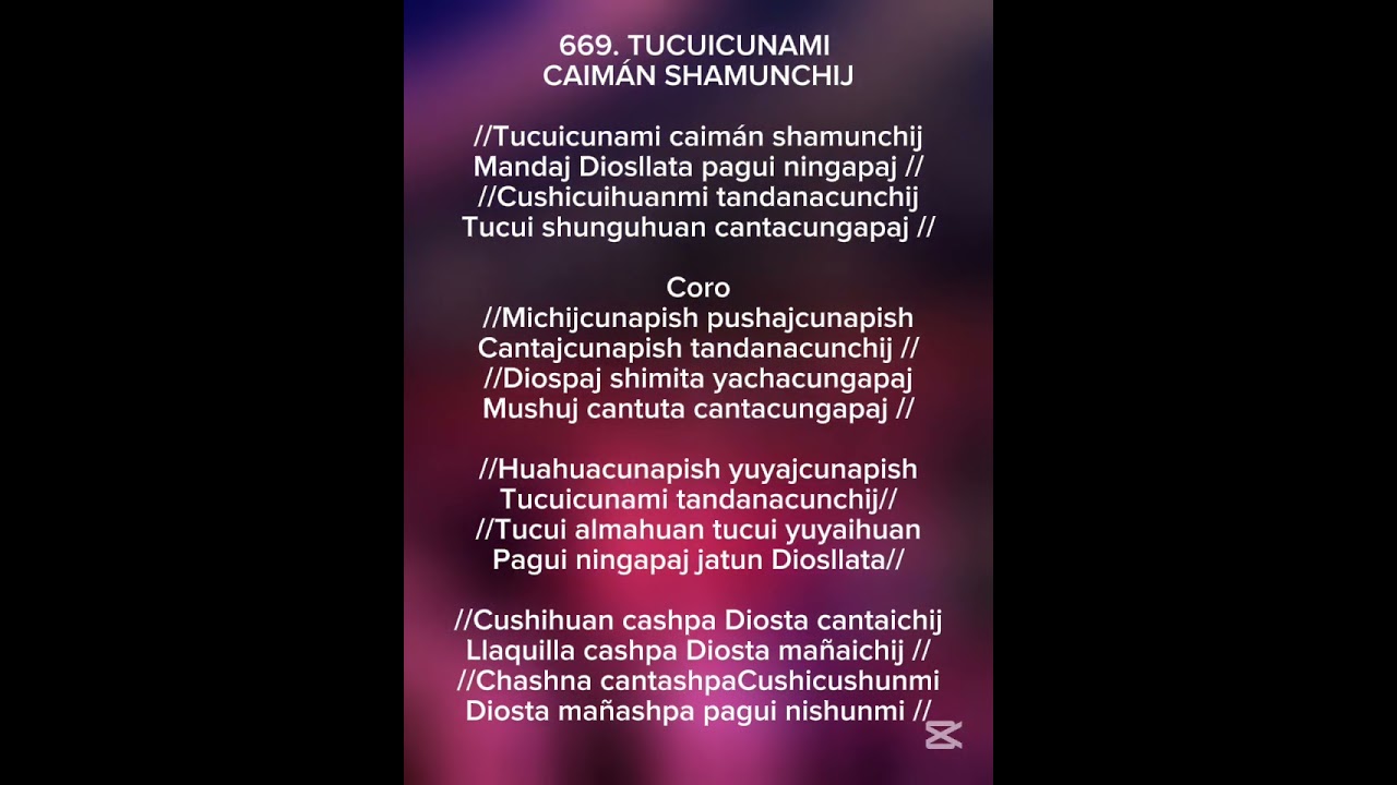 TUCUICUNAMI CAIMAN SHAMUNCHIJ. ft: César Caisaguano