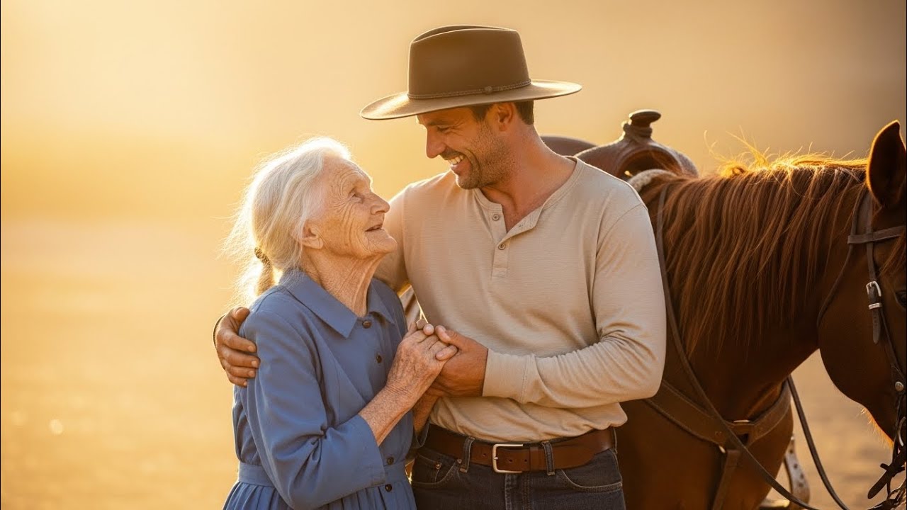 Niemand Half der Alten Frau im Staub – Bis ein Cowboy Ihr Geheimnis Entdeckte