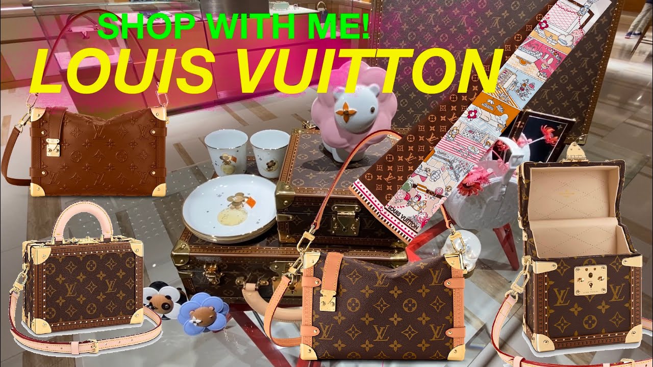 Come SHOP with me @ LOUIS VUITTON! #vlog #modshots 🤩RARE JUST DROPPED ITEMS! Side Trunk, Camera Box