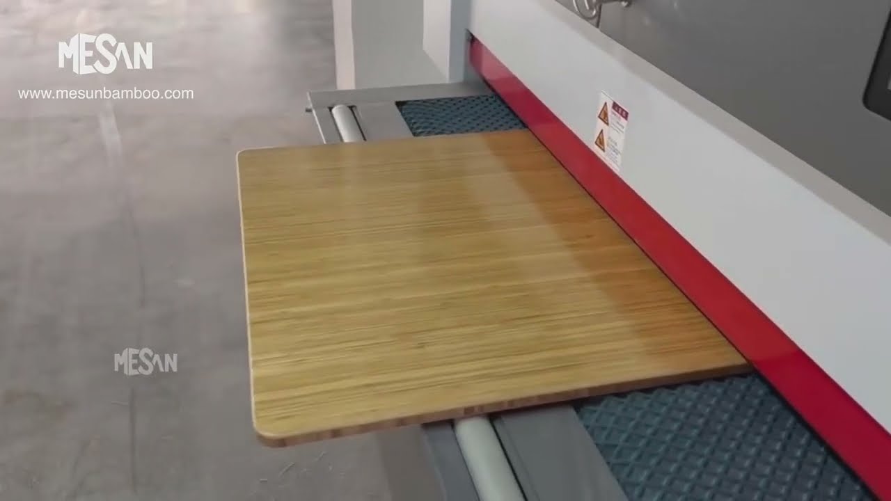 UV Lacquer Coating Process For Bamboo Tabletops