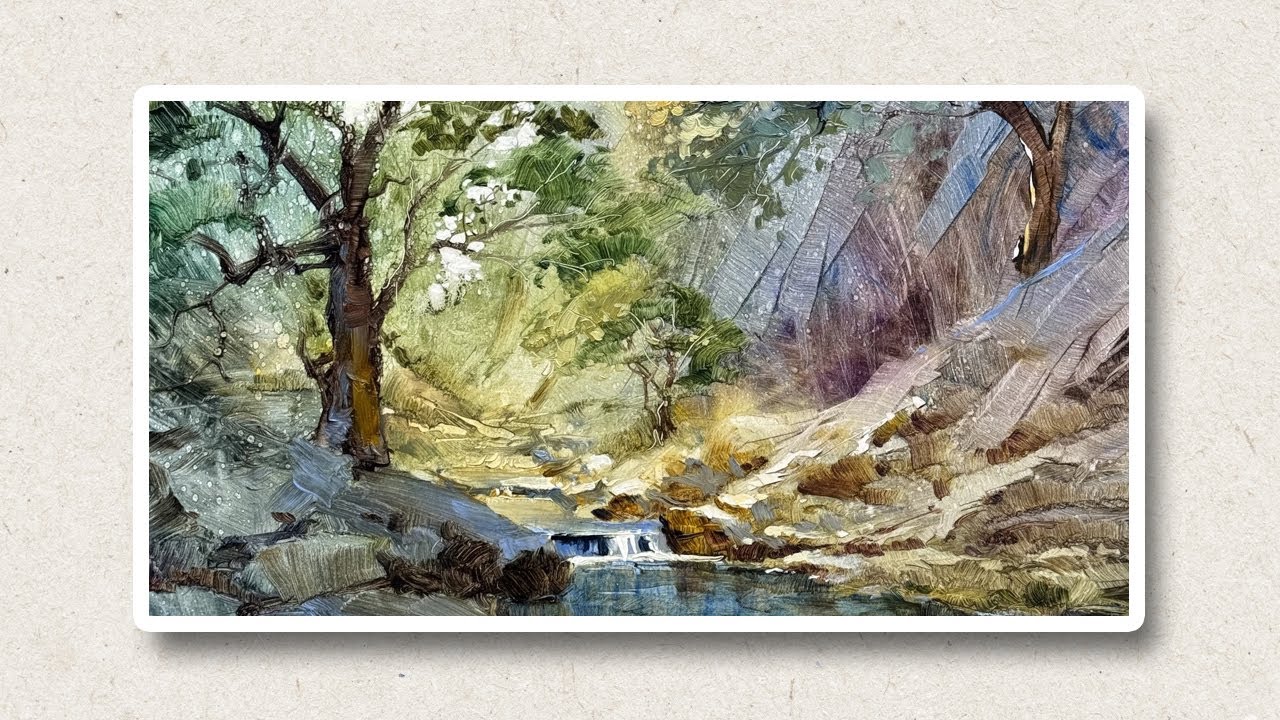 Art Demo: Capturing Moments in Oil
