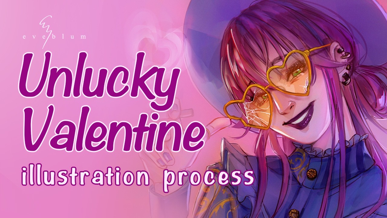 When it’s Friday before Valentine’s Day【illustration speedpaint】