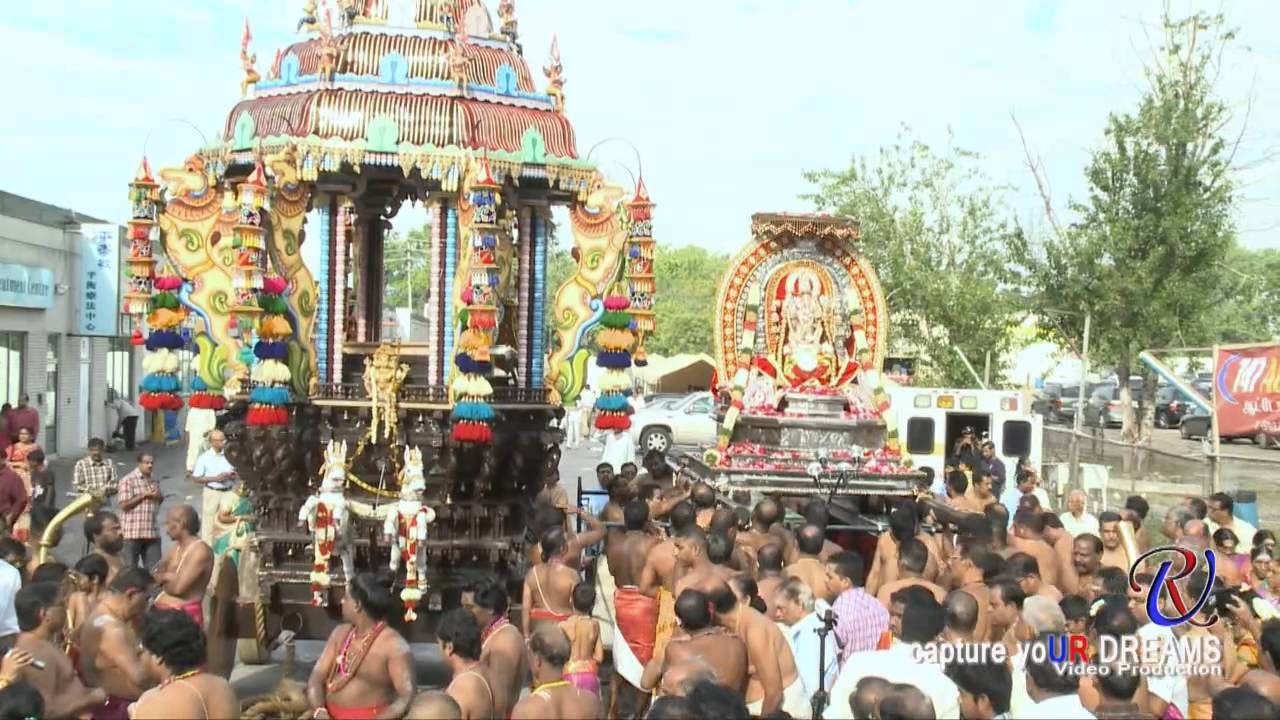 Chariot Festival - Kavadi - July 26 2014 - Sri Varasiththi Vinaayagar Temple - Canada