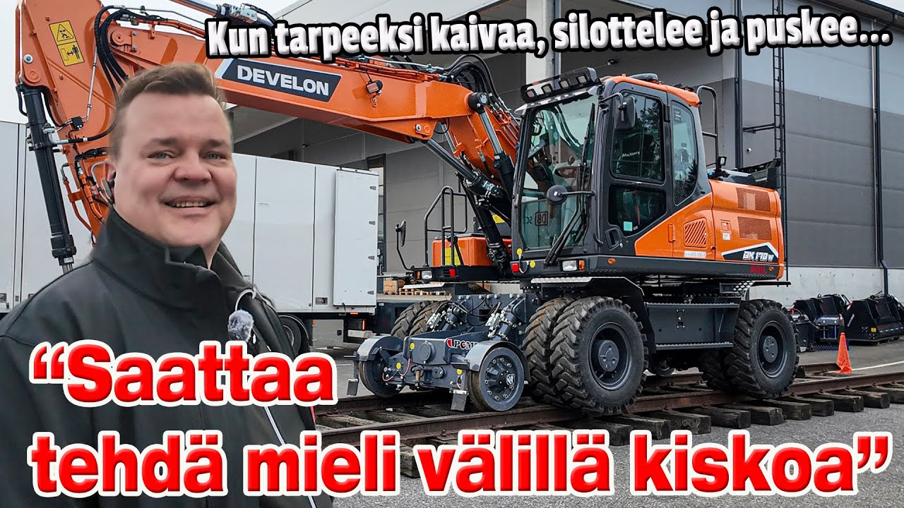 Kun tarpeeksi kaivaa, tahtoo välillä kiskoa