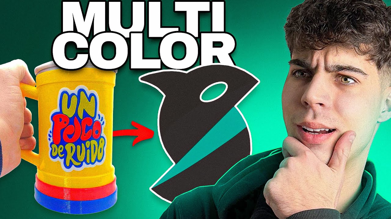 IMPRESIÓN 3D MULTICOLOR con un SOLO Extrusor  |  OrcaSlicer