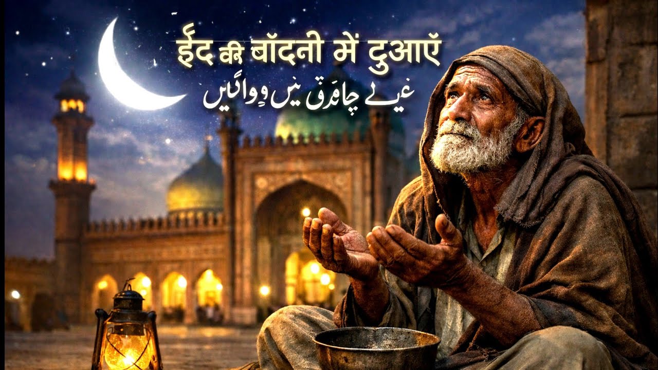 🌙 Eid Ki Chandni Mein Duaein | Heart Touching Sufi Qawwali 2026 | Spiritual Eid Nasheed ☪️✨