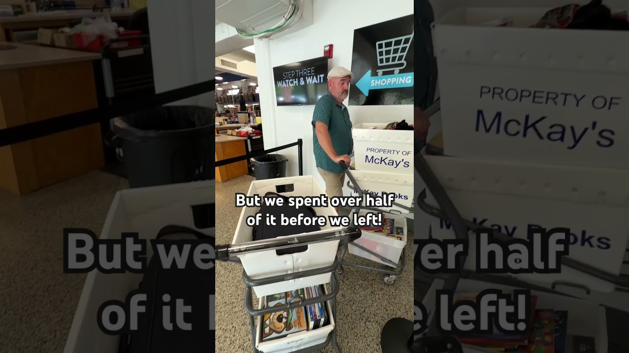 A good day was spent at @McKays #books #consignment #nashville #reading #cds #vinyl