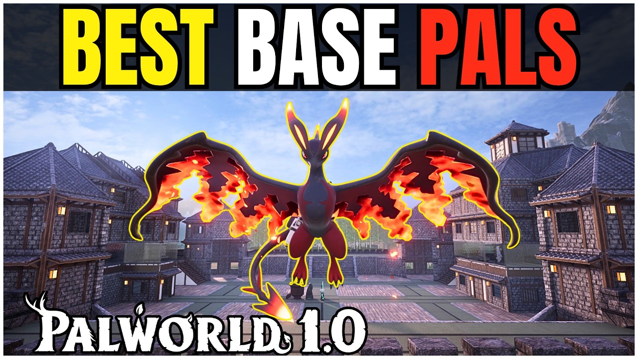 Лучший гайд по Палам для базы в Palworld 1.0! Полный разбор / Все схемы баз