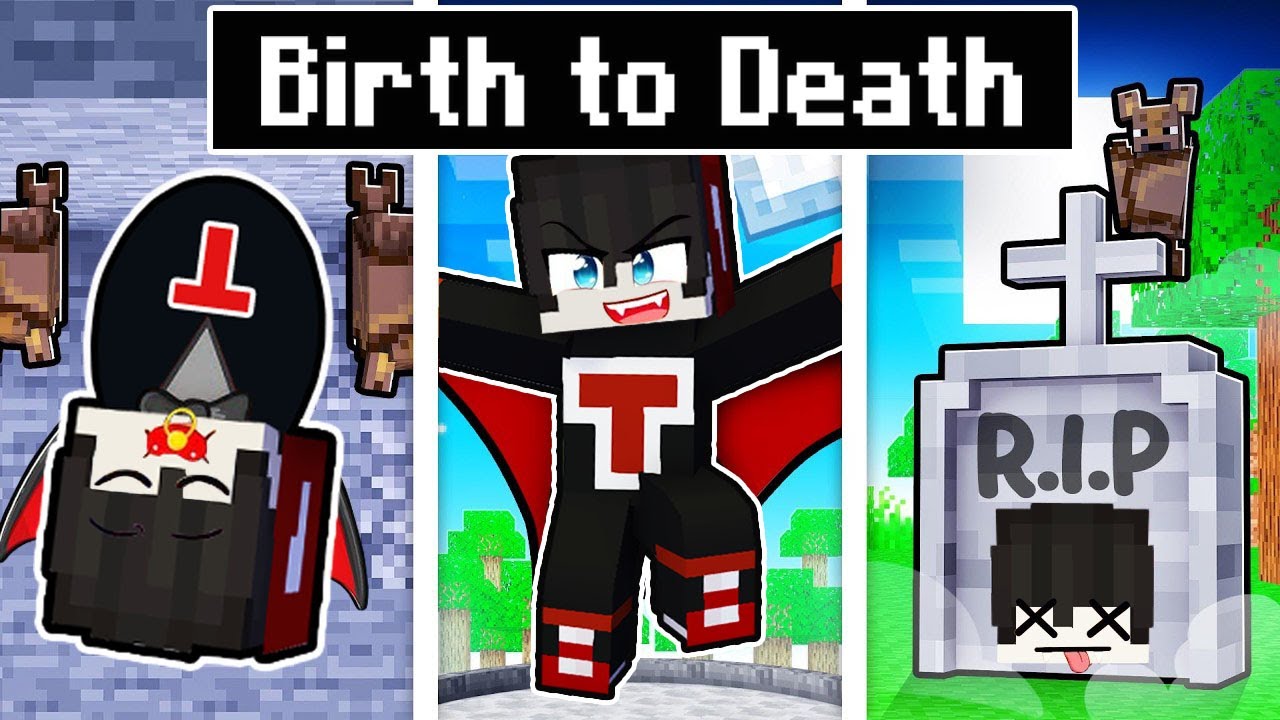 BIRTH to DEATH of a VAMPIRE in Minecraft! 😂 ( Tagalog )
