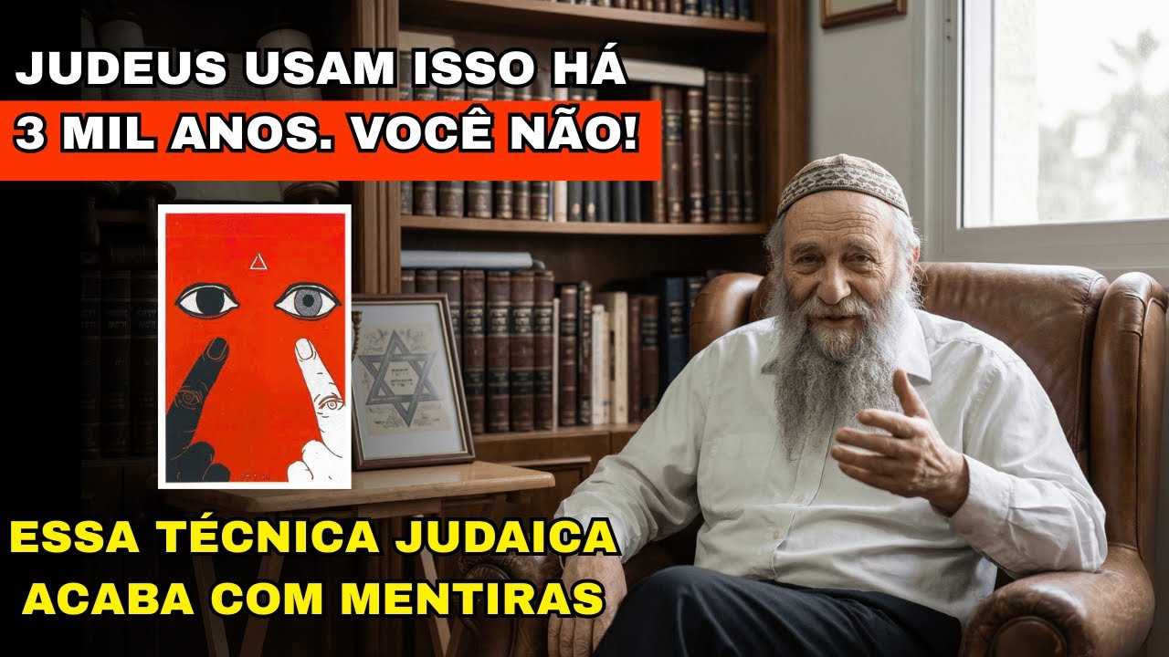 7 Táticas GENIAIS Judaicas Para VENCER Manipuladores — Como Judeus Superam Em Inteligência