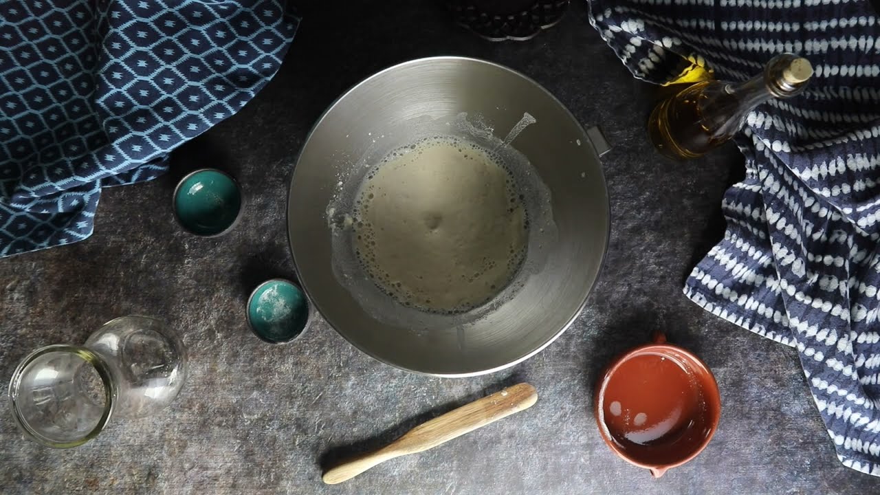 How To Make A Sponge (Pita Bread Pre-Ferment)