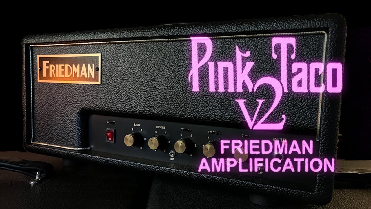 Friedman Pink Taco (20 Вт ламповая гитарная голова)