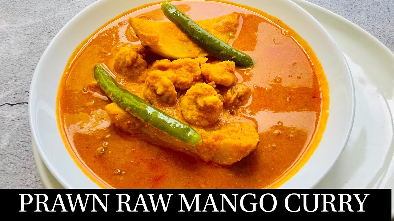 Goan Prawn Curry With Raw Mango Recipe| Prawn Raw Mango Curry | Goan Recipes - By Natasha #goancurry