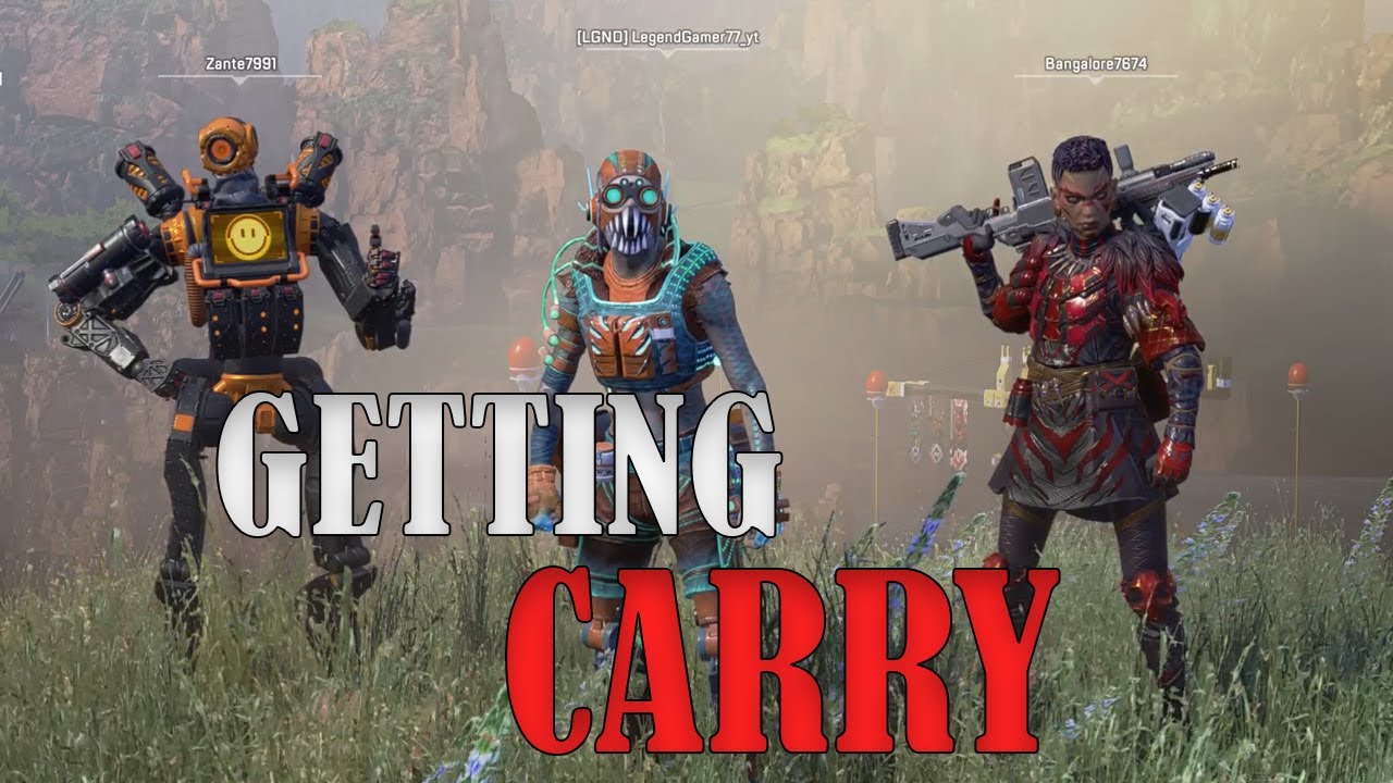 Getting Carry With a random Teammate || Apex Legends Season 12