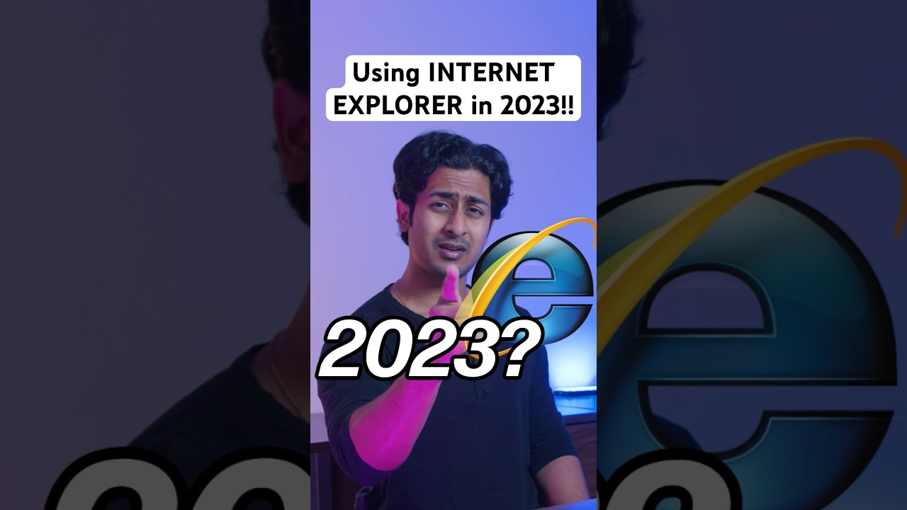 Используете INTERNET EXPLORER в 2023 году???!!!