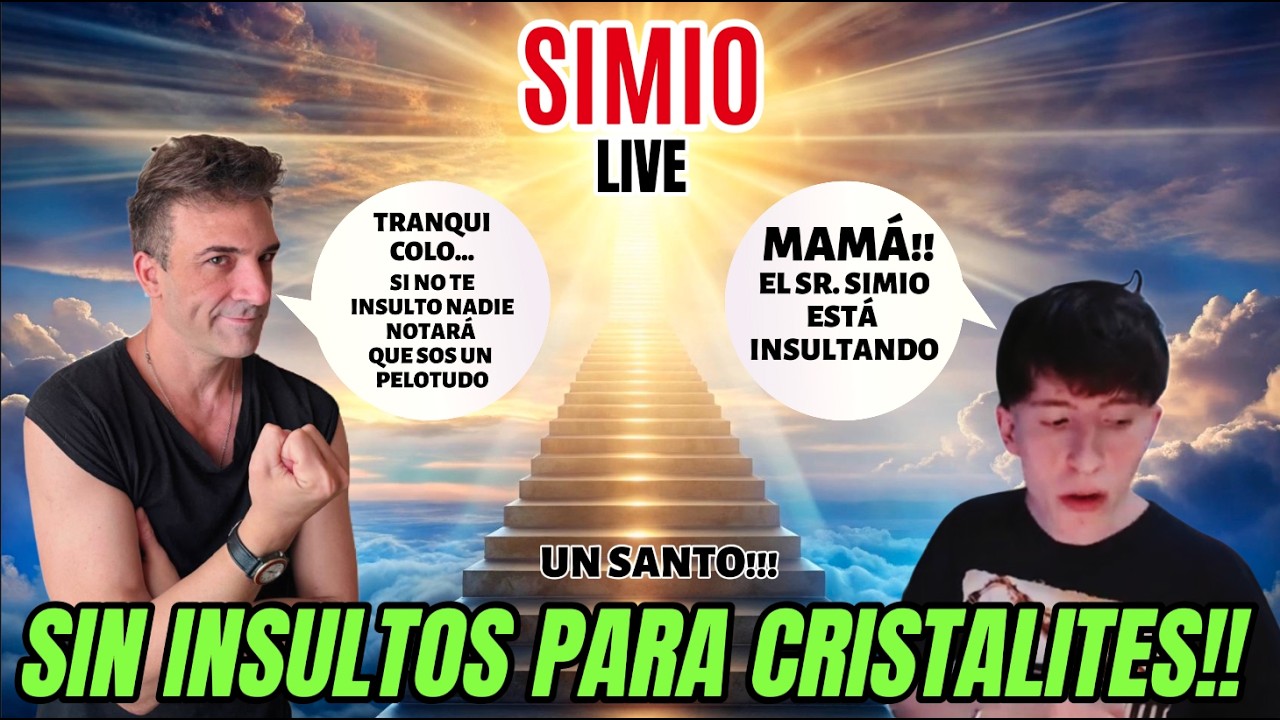 SIMIOLIVE SIN INSULTOS - CONTESTAR SIN HERIR LA SUSCEPTIBILIDAD DE LES CRISTALITES.