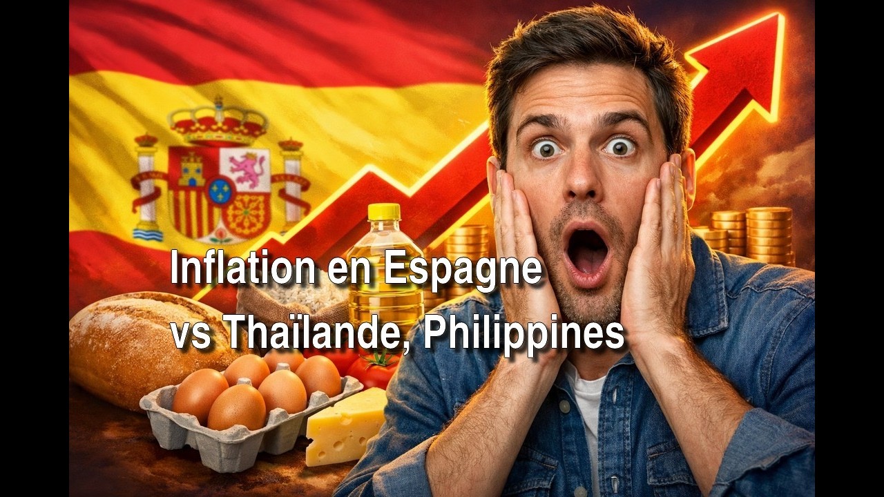 Inflation en Espagne est-ce devenu insoutenable ? Comparaison Thaïlande, Philippines, Vietnam